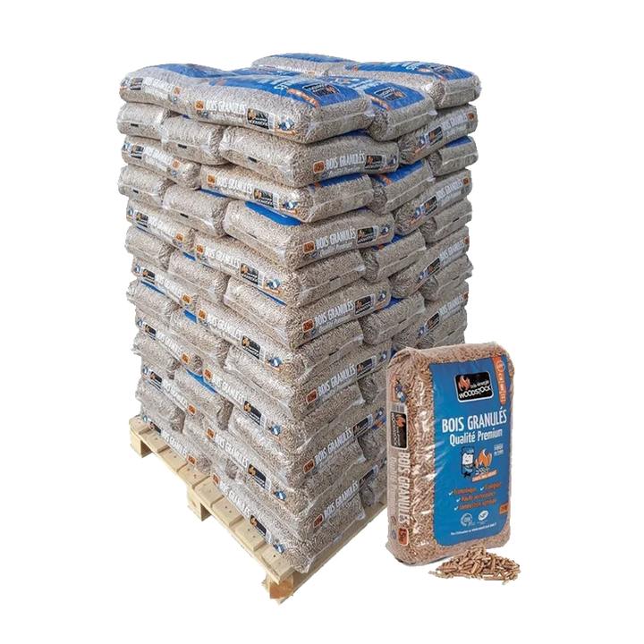 Palette de Granulés de bois Woodstock