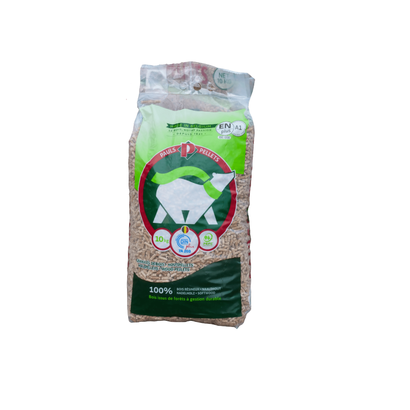 Granulés de bois PAULS Pellets - 104 sacs de 10kg