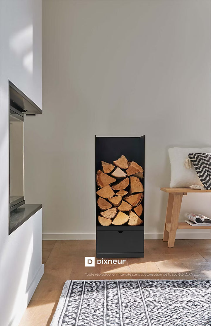 Rangement de bois de chauffage